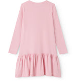 MarMar Modal Fine Rib Pink Stripe Diro Klänning