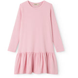 MarMar Modal Fine Rib Pink Stripe Diro Klänning