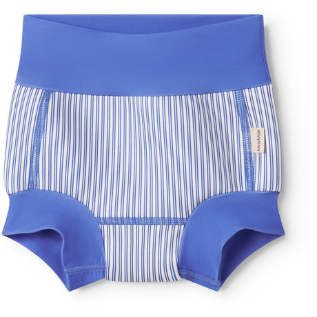 MarMar Baby Swim Bolich Blue Stripe Swen Trunks Swimwear