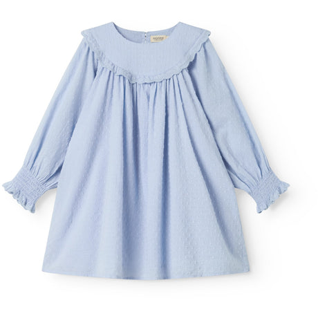 MarMar Fine Dobby Windy Blue Drissy Klänning