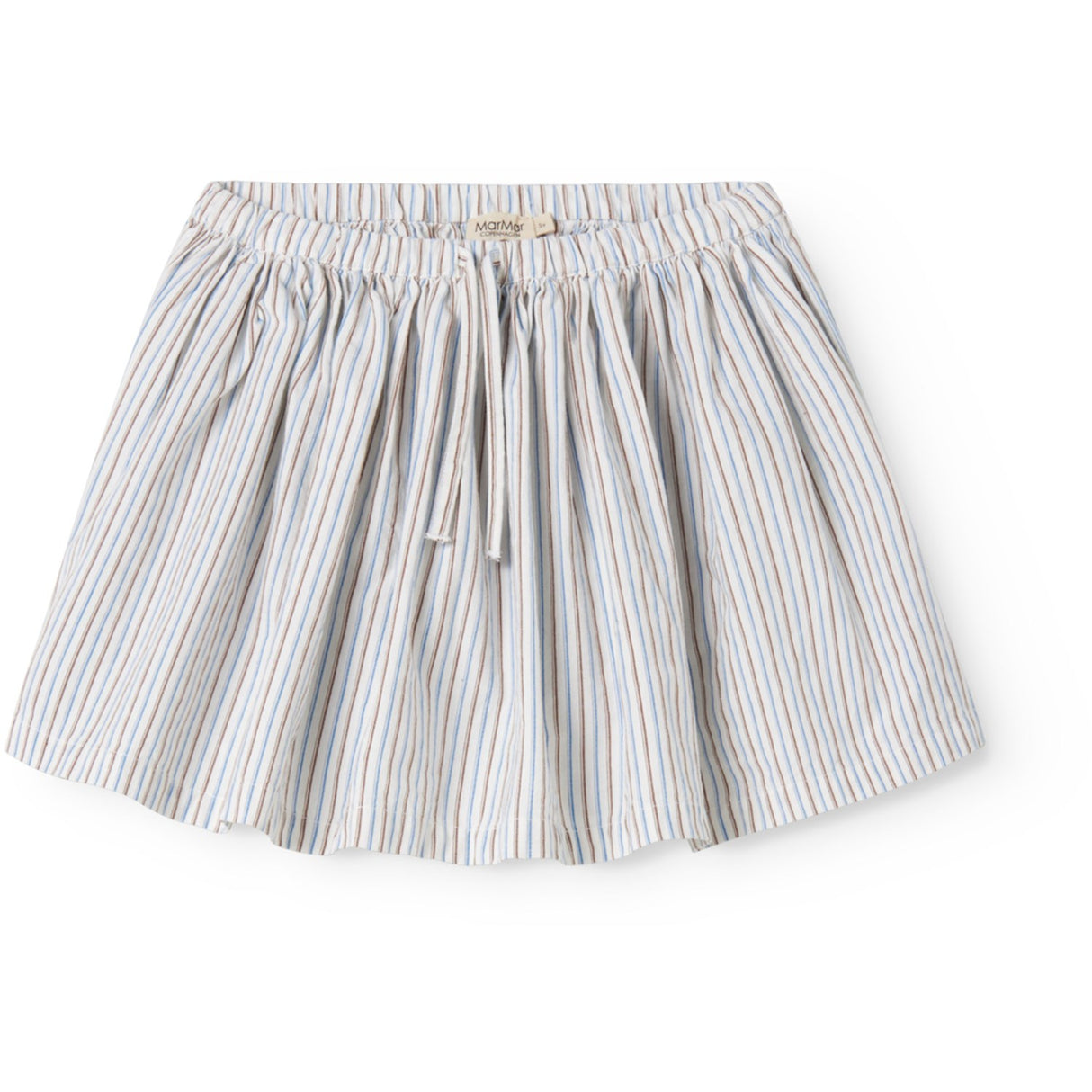 MarMar Cotton Blue Iris Stripe Sana Kjol