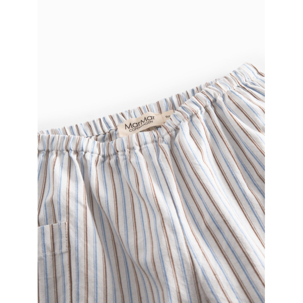 MarMar Cotton Blue Iris Stripe Panto Byxor
