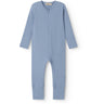 MarMar Modal Blue Iris Rompy Zip Onesie
