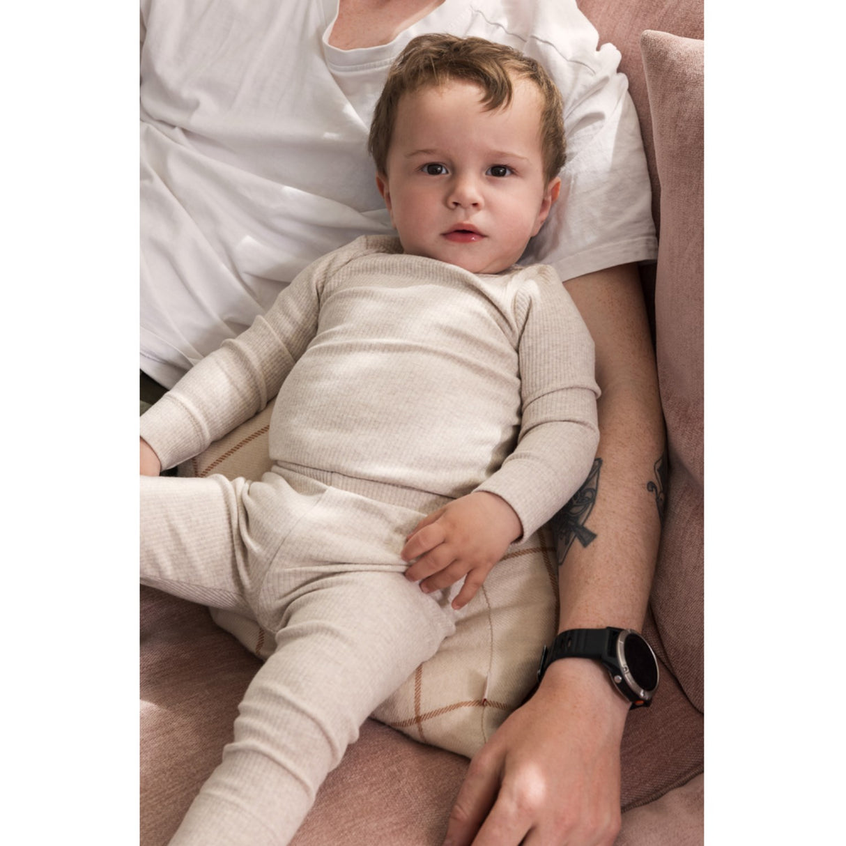 MarMar Modal Melange Light Beige Mel. Leggings