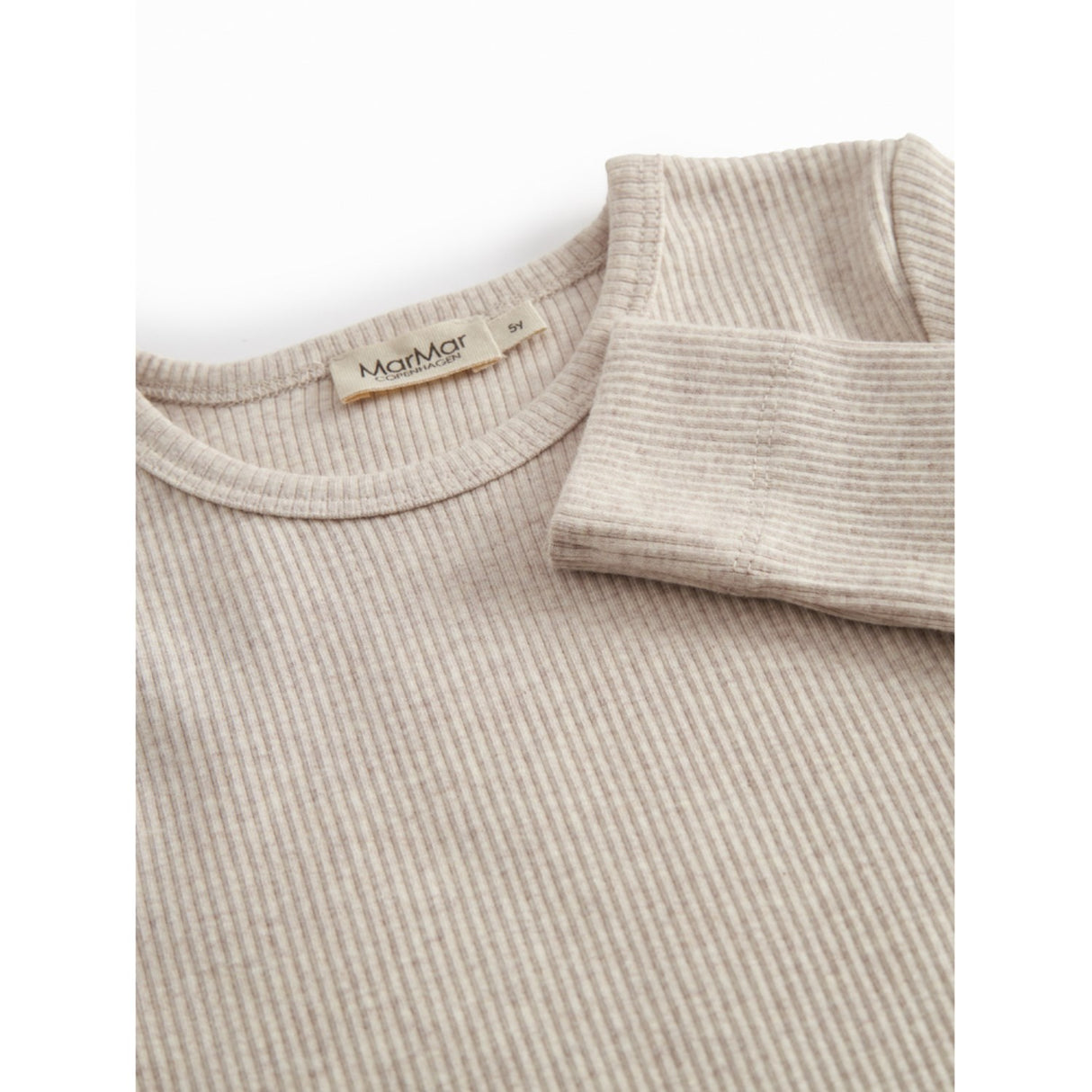 MarMar Modal Melange Light Beige Mel. Plain Blus