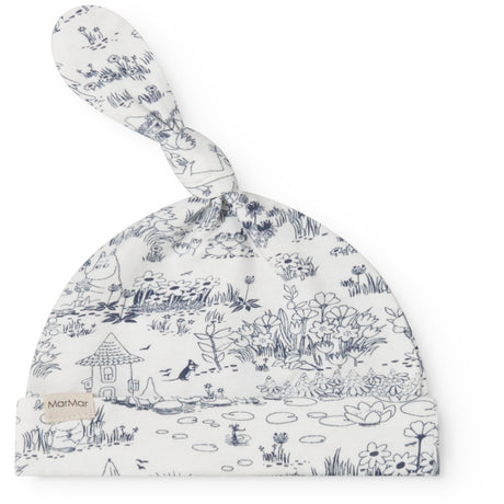 MarMar Newborn Modal Smooth Print Moominvalley Aiki Mössa