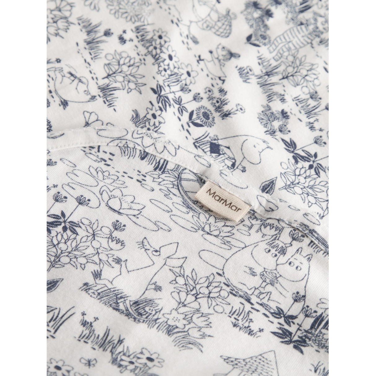MarMar Newborn Modal Smooth Print Moominvalley Alida Filt