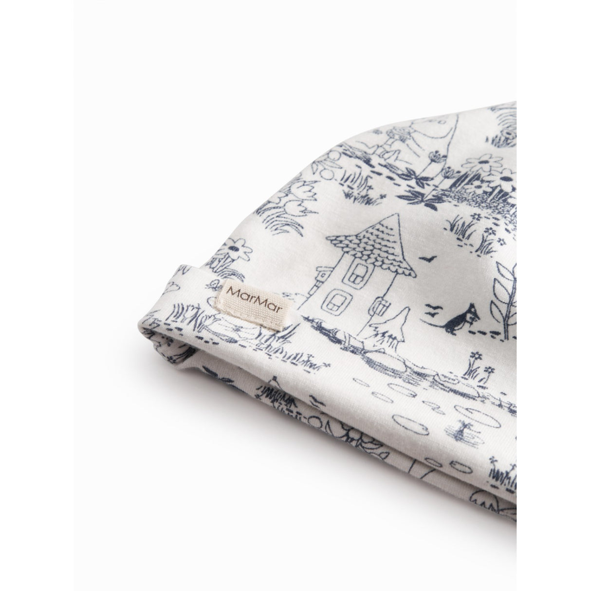 MarMar Newborn Modal Smooth Print Moominvalley Aiki Mössa