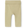 MarMar Newborn Modal Fine Rib Olive Stripe Piva Byxor