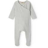 MarMar Newborn Modal Pointelle Rib Morning Dew Rubello Onesie