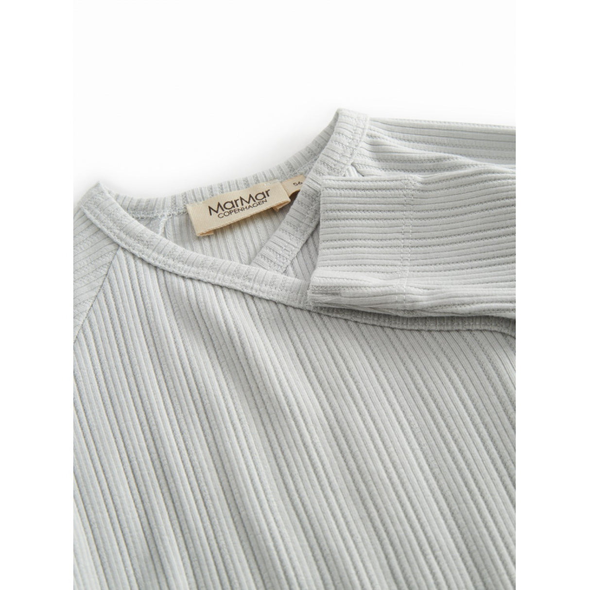 MarMar Newborn Modal Pointelle Rib Morning Dew Rubello Onesie