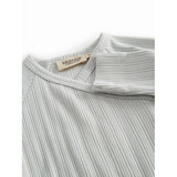 MarMar Newborn Modal Pointelle Rib Morning Dew Rubello Onesie