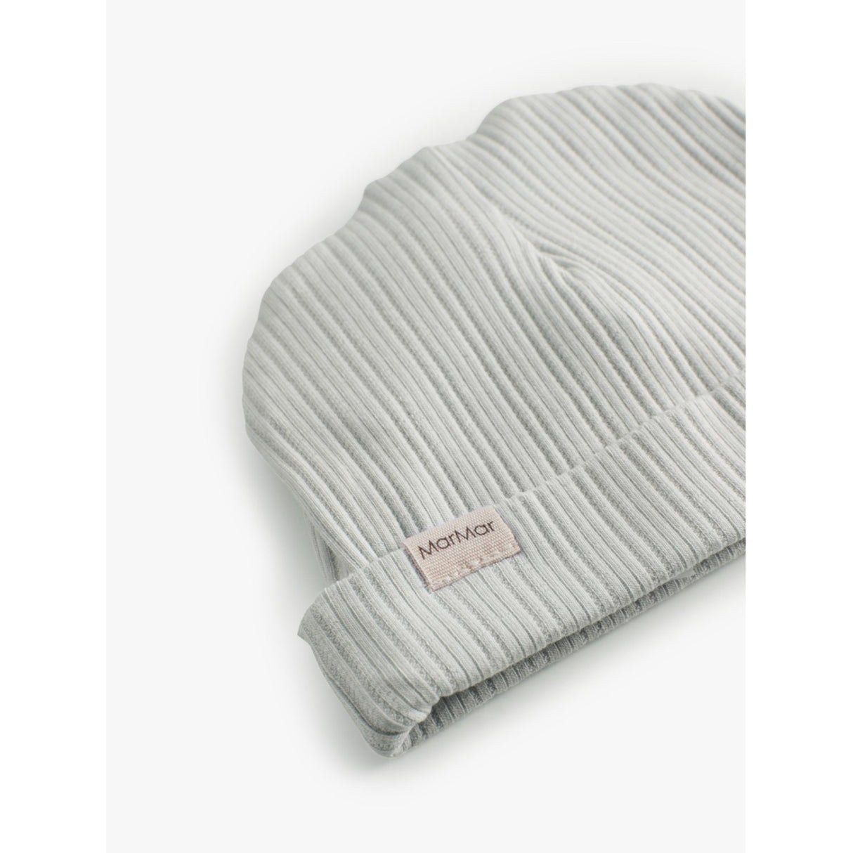 MarMar Newborn Modal Pointelle Rib Morning Dew Aiko Mössa