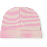 MarMar Newborn Modal Fine Rib Pink Stripe Aiko Mössa