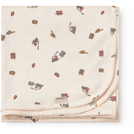 MarMar Newborn Modal Smooth Print Trains Alida Filt