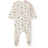 MarMar Newborn Modal Smooth Print Trains Rubello Onesie