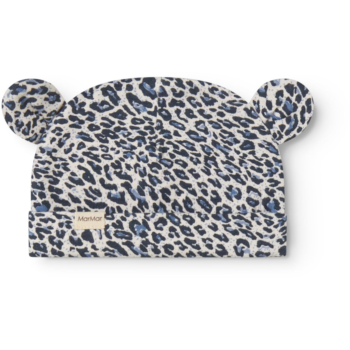 MarMar Newborn Leopard Blue Leo Leo Aiko Ear Mössa