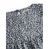 MarMar Leopard Blue Leo Leo Dunilla Klänning