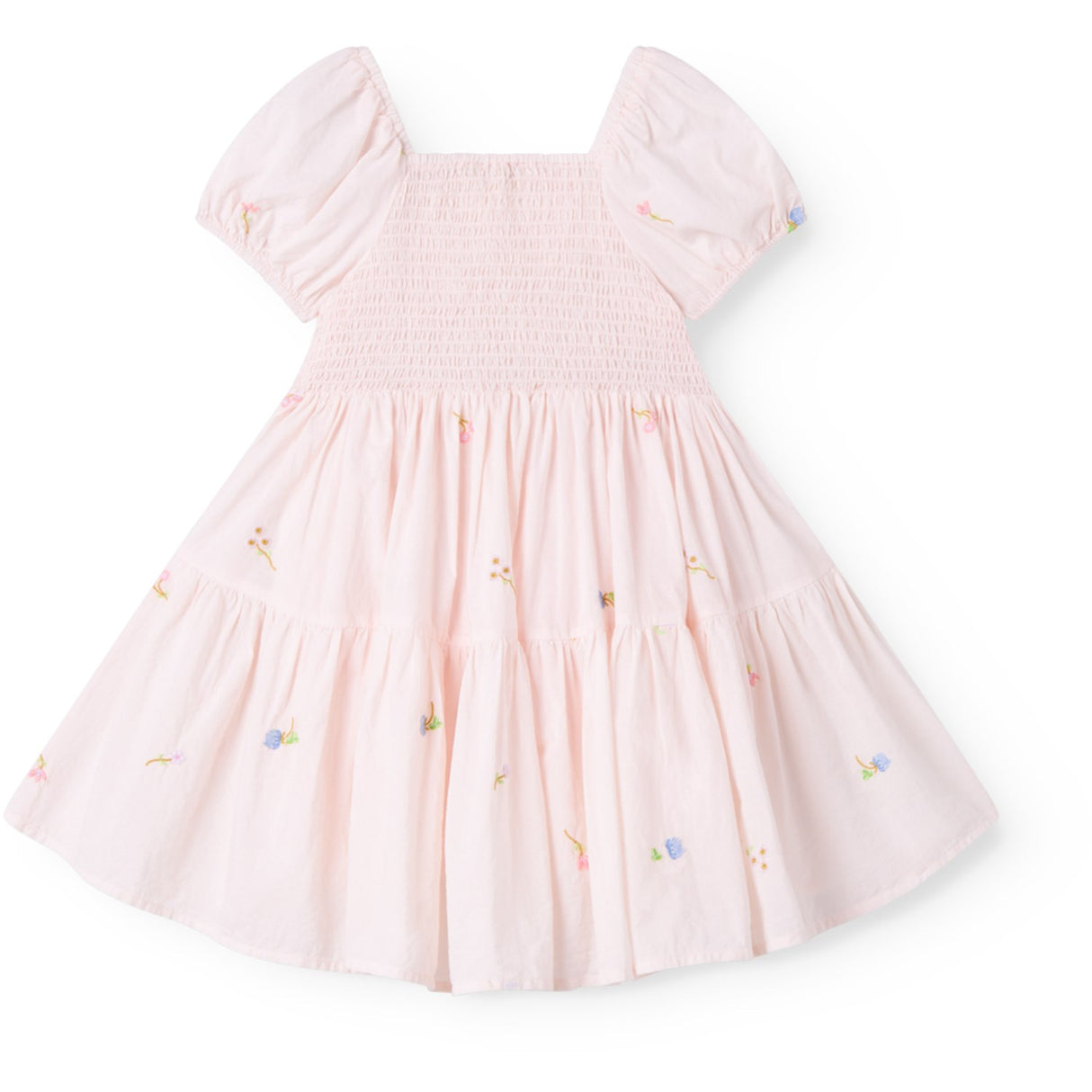 MarMar Light Cotton Summer Embroidery Dyman Klänning