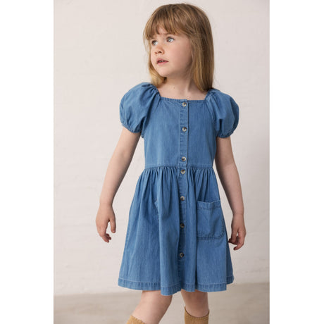 MarMar Light Denim Blue Denim Davery Klänning