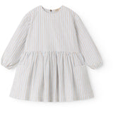 MarMar Cotton Blue Iris Stripe Dagmary Klänning