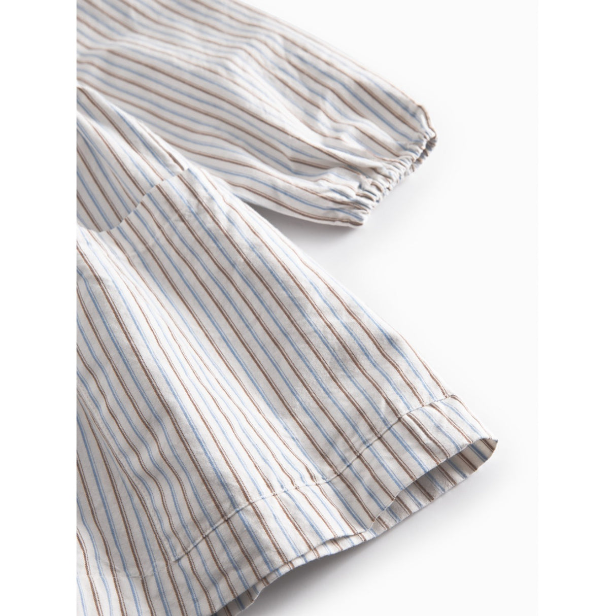 MarMar Cotton Blue Iris Stripe Dagmary Klänning