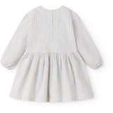 MarMar Cotton Blue Iris Stripe Dagmary Klänning