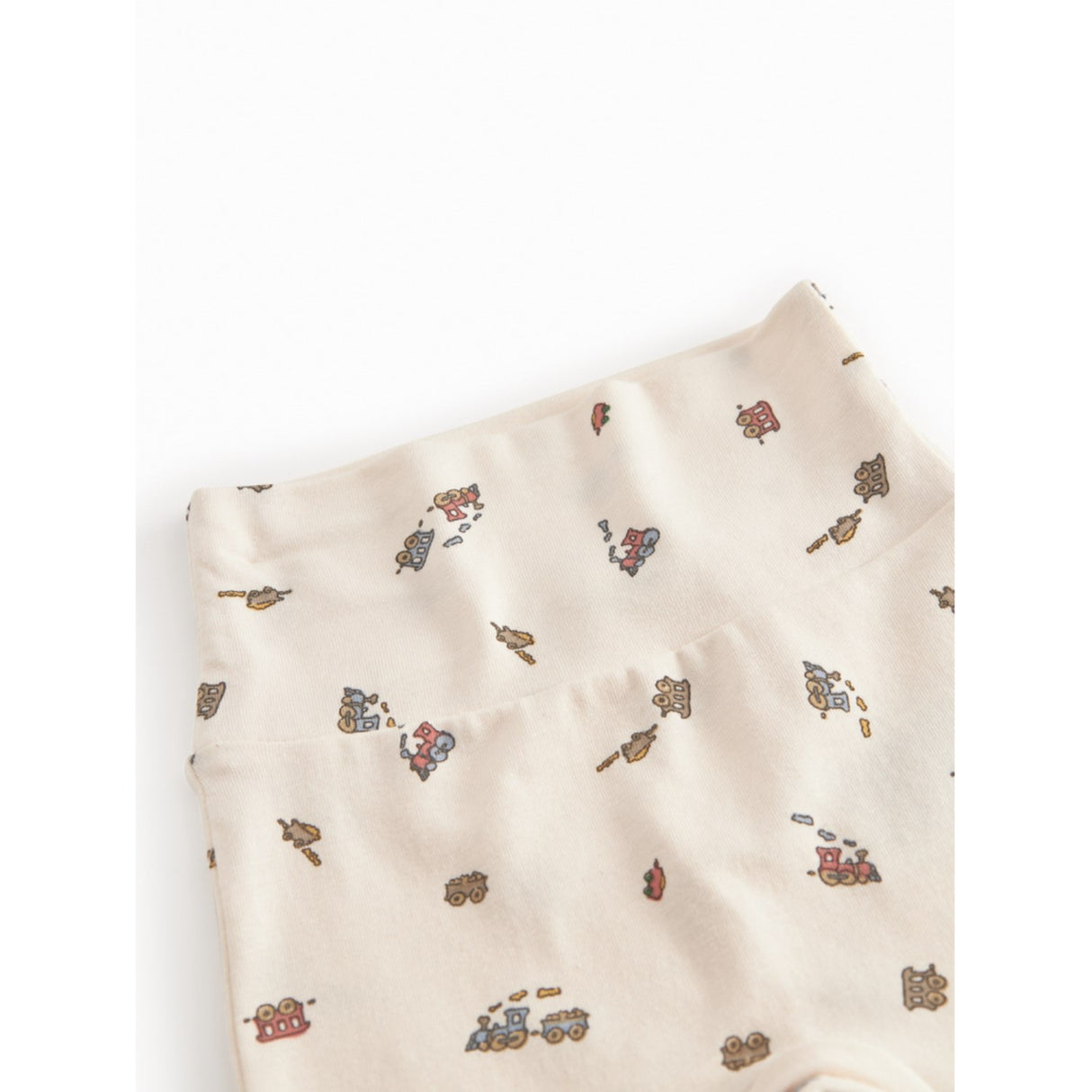 MarMar Newborn Modal Smooth Print Trains Piva Byxor