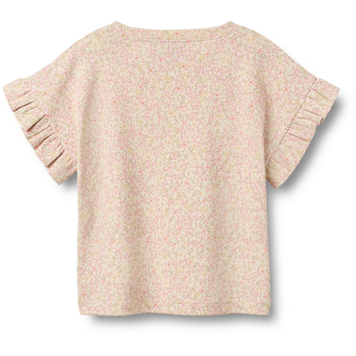Wheat Coral Flowers Sett T-shirt & Shorts Ally