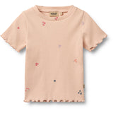 Wheat Rose Flowers Sett T-shirt S/S & Byxor Alicia