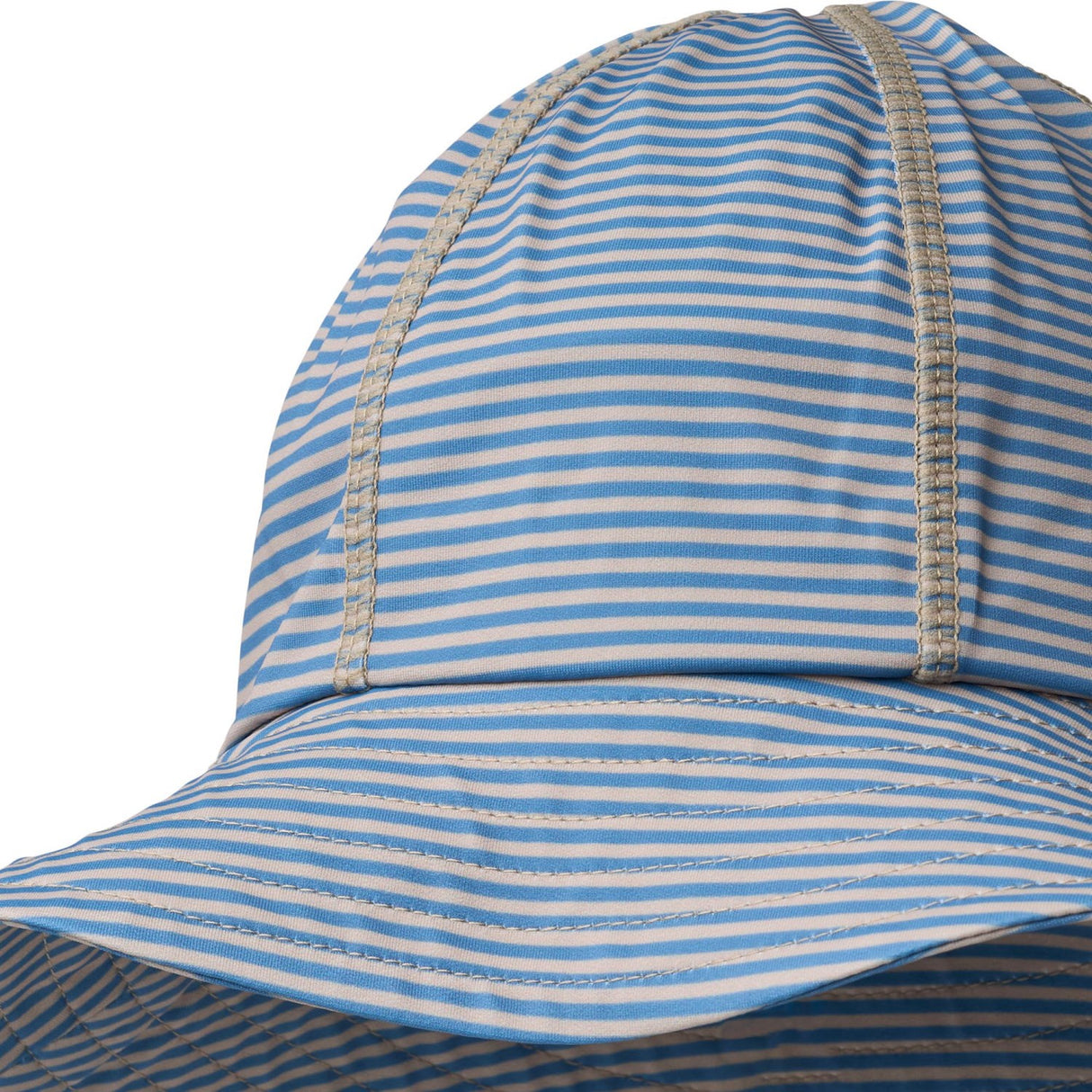 Wheat Blue Swim Stripe UV Sun Mössa Bora