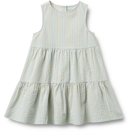 Wheat Summer Sky Stripe Klänning Louise