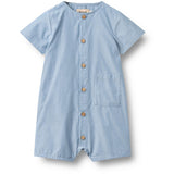 Wheat Blue Chambrey Playsuit Frederik
