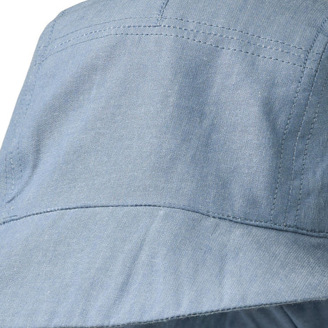 Wheat Blue Chambrey Sun Mössa Woven Tonga