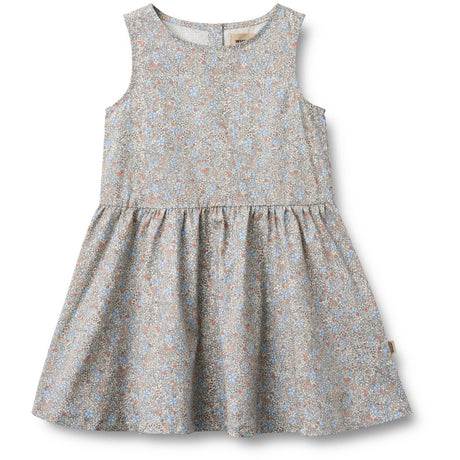 Wheat Air Blue Flowers Klänning Hella