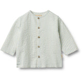 Wheat Summer Sky Stripe Skjorta Shelby
