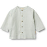 Wheat Summer Sky Stripe Skjorta Shelby