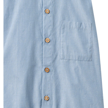 Wheat Blue Chambrey Playsuit Frederik