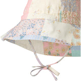 Wheat Patchwork Flowers Sunhat Chloe