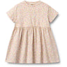 Wheat Blush Flower Meadow Jersey Klänning Anna