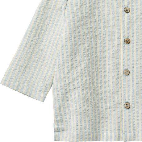 Wheat Summer Sky Stripe Skjorta Shelby