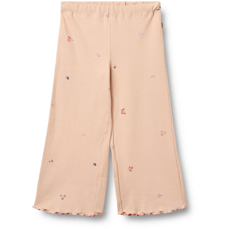 Wheat Rose Flowers Jersey Byxor Ela
