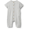 Wheat Light Blue Romper Alex