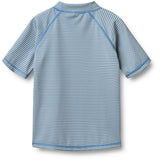Wheat Blue Swim Stripe Swim T-shirt S/S Jackie