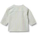 Wheat Summer Sky Stripe Skjorta Shelby
