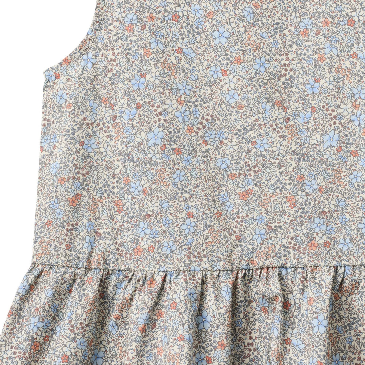 Wheat Air Blue Flowers Klänning Hella
