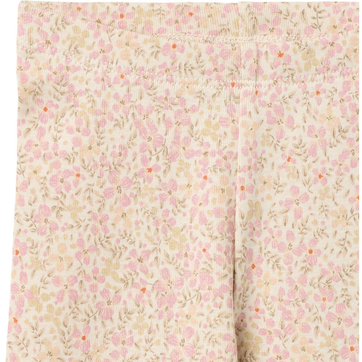 Wheat Coral Flowers Jersey Leggings Jules