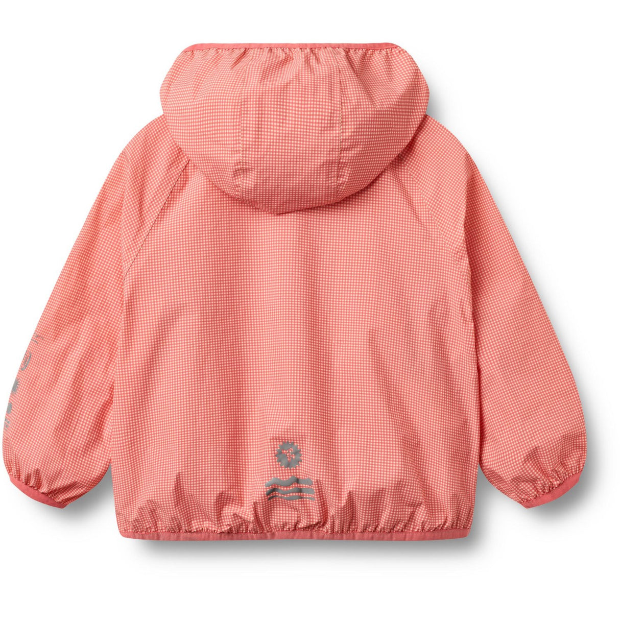 Wheat Red Check Lightweight Shell Jacka Skyen