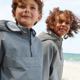 Wheat Blue Check Lightweight Shell Jacka Skyen