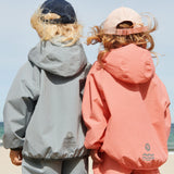 Wheat Blue Check Lightweight Shell Jacka Skyen